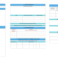 Plantilla para diseñar una unidad didáctica LOMCE, detallando identificación, justificación, descripción del producto final, concreción curricular, secuenciación didáctica, medidas de atención educativa y valoración del aprendizaje.