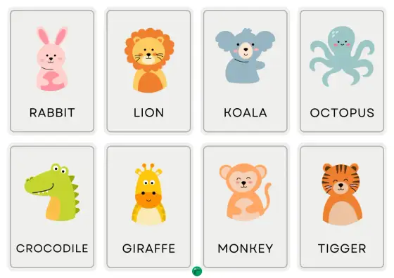 Animales en inglés - Aprende vocabulario sin memorizar