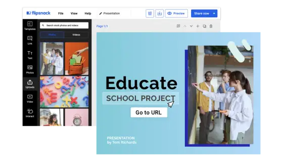 Flipbook digital - Elige la plantilla perfecta para tu aula