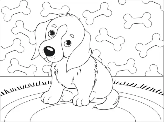 Perritos para colorear - Imprime y acierta siempre
